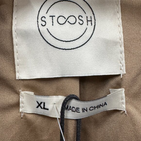 Stoosh Faux Sherpa Long Button Down Jacket - Picture 9 of 9